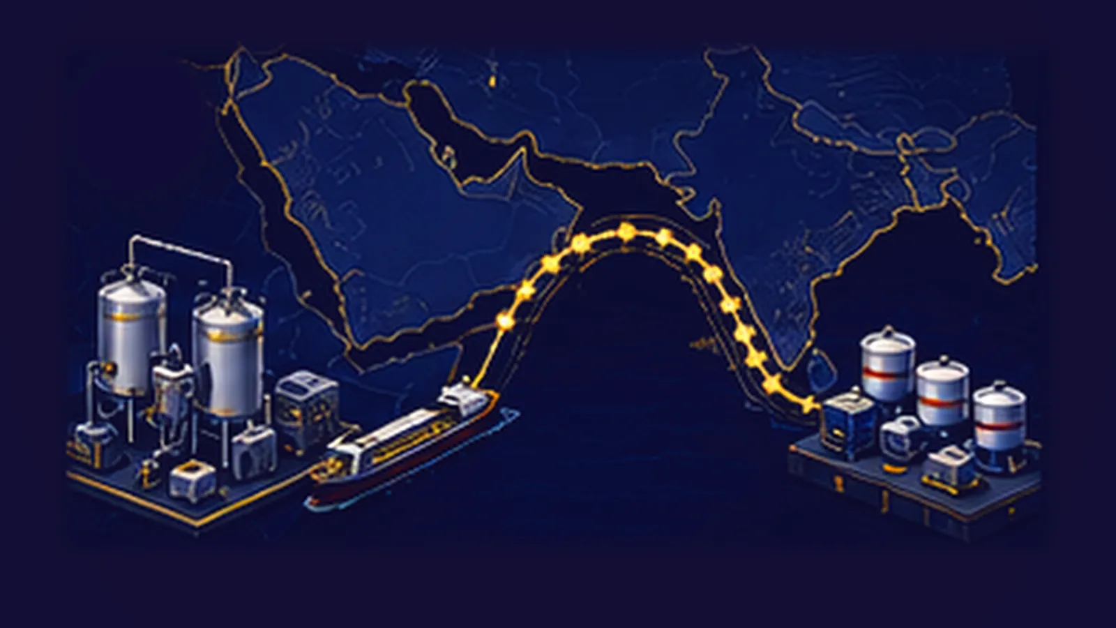 Chemicals · Dubai — illustrative