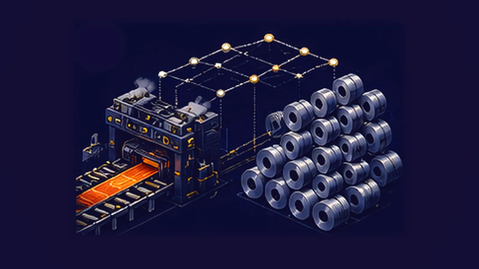 Steel manufacturing & trading · Kathmandu — illustrative