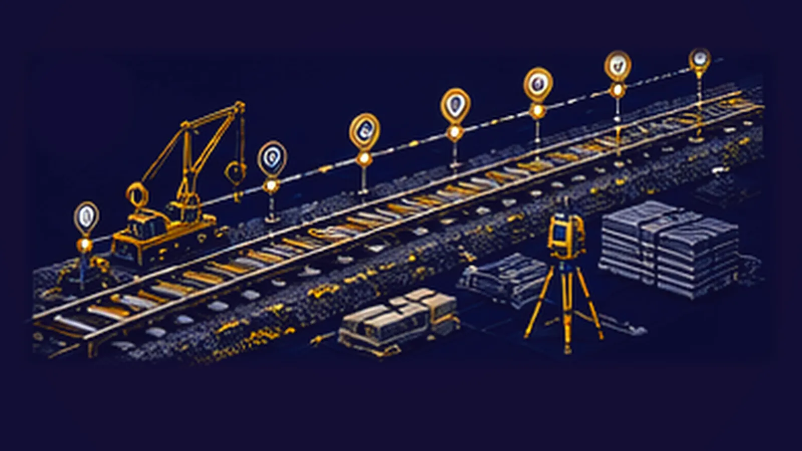 Railway infrastructure & engineering · Hyderabad — illustrative